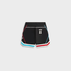 Kith Baby New York to the World Unisphere Faille Short - Black | Kith Black
