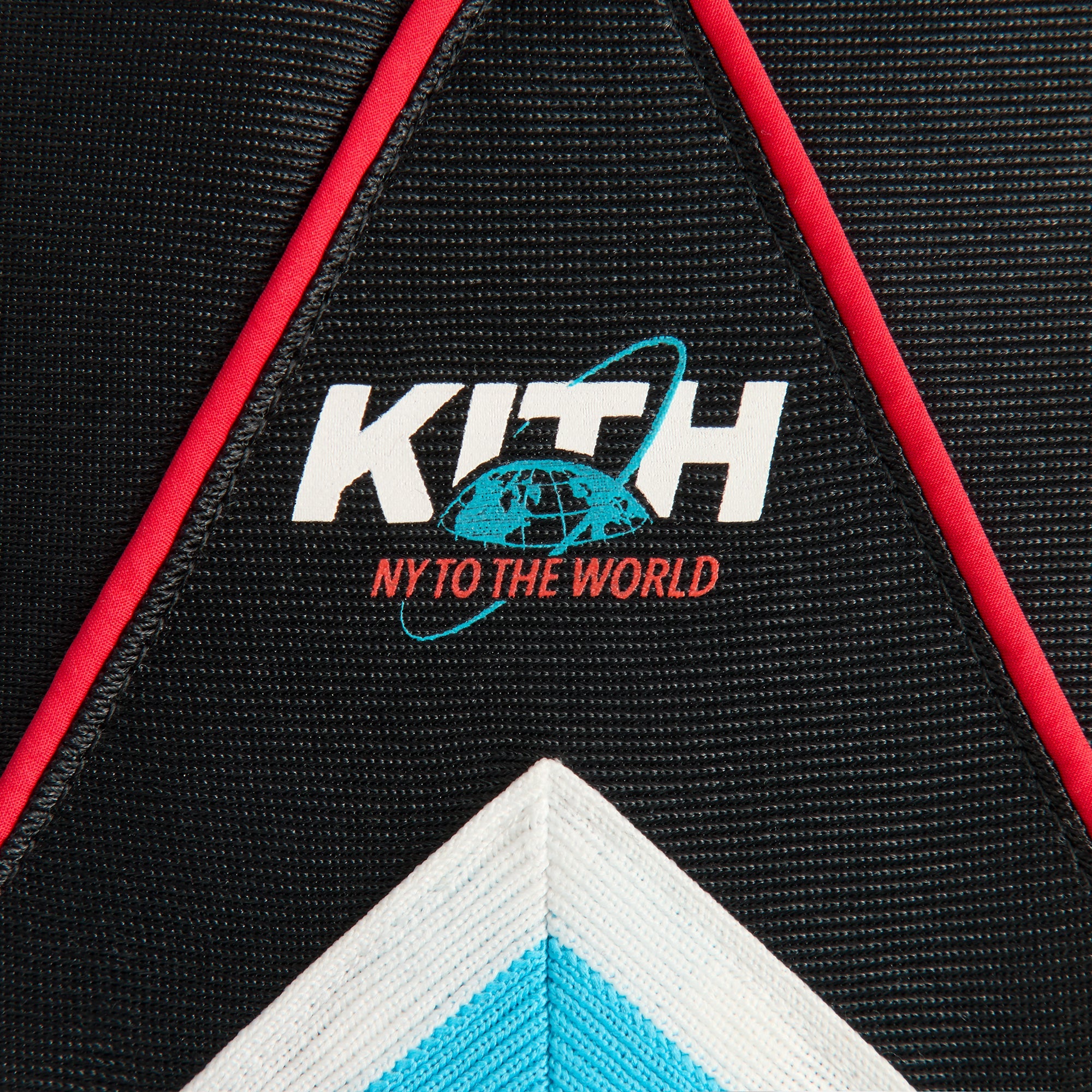 Kith Baby New York to the World Unisphere Faille Short - Black | Kith Black