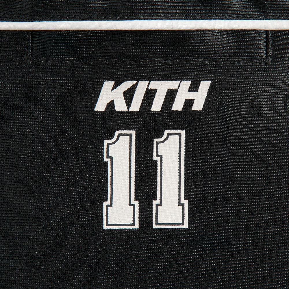 Kith Baby New York to the World Unisphere Faille Short - Black | Kith Black