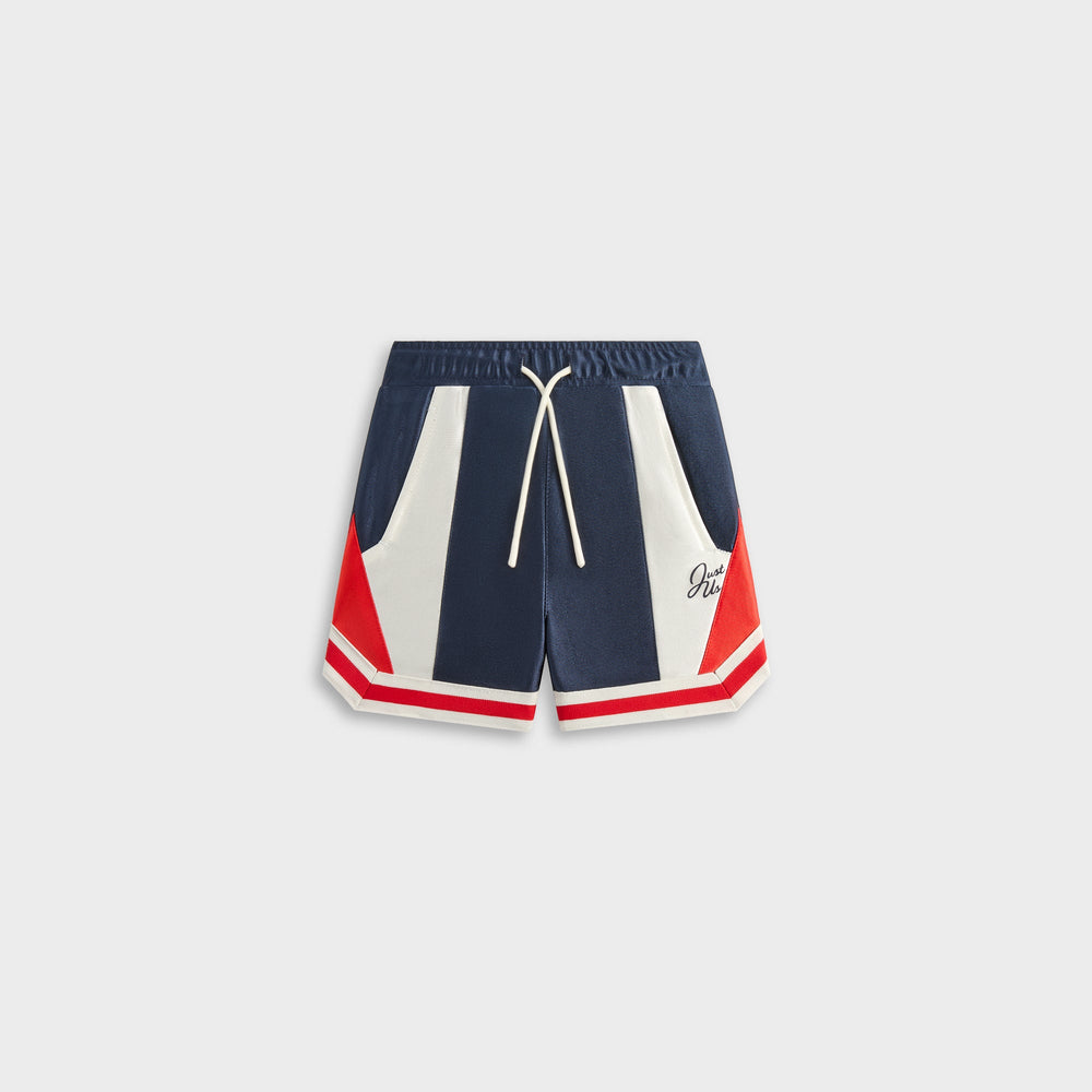 Kith Baby New York to the World Faille Curtis Short - Nocturnal | Kith Nocturnal