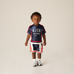 Kith Baby New York to the World Faille Curtis Short - Nocturnal | Kith Nocturnal