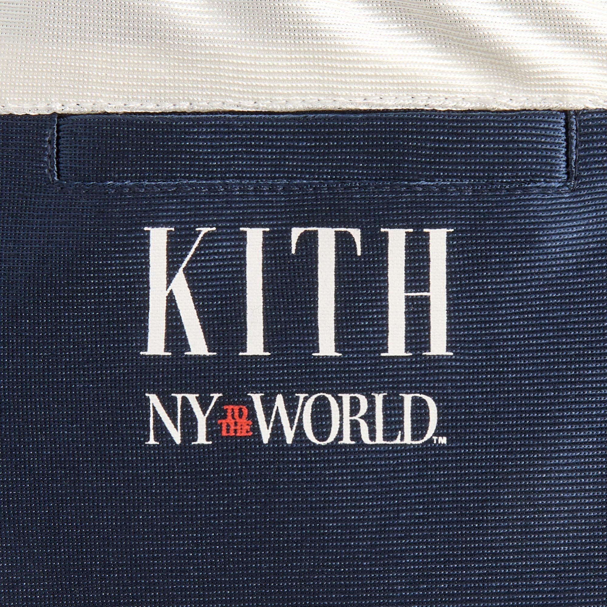 Kith Baby New York to the World Faille Curtis Short - Nocturnal | Kith Nocturnal