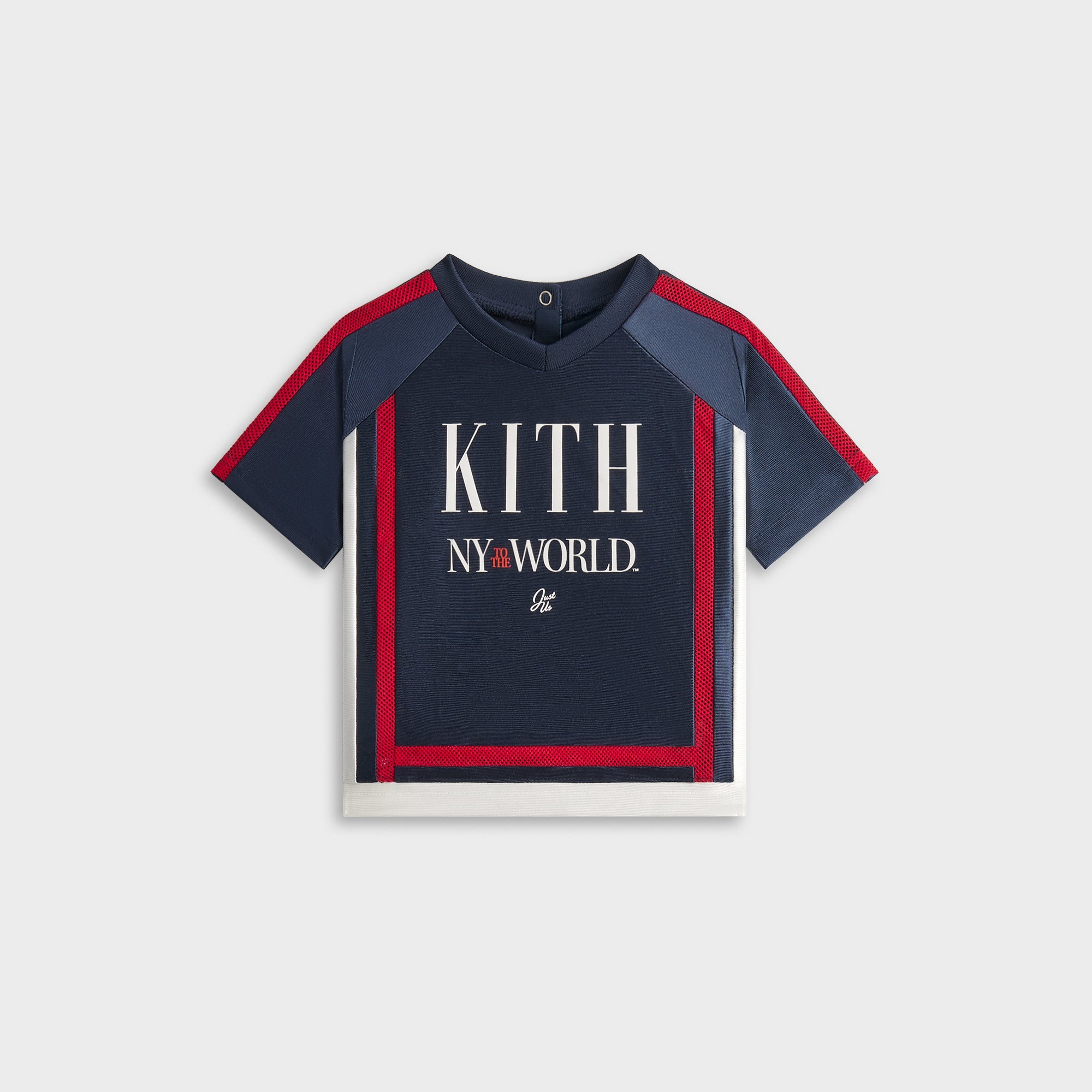 Kith Baby New York to the World Faille Leon Jersey - Nocturnal | Kith Nocturnal