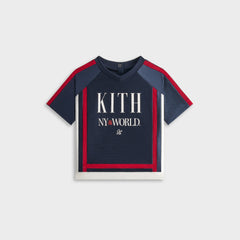 Kith Baby New York to the World Faille Leon Jersey - Nocturnal | Kith Nocturnal