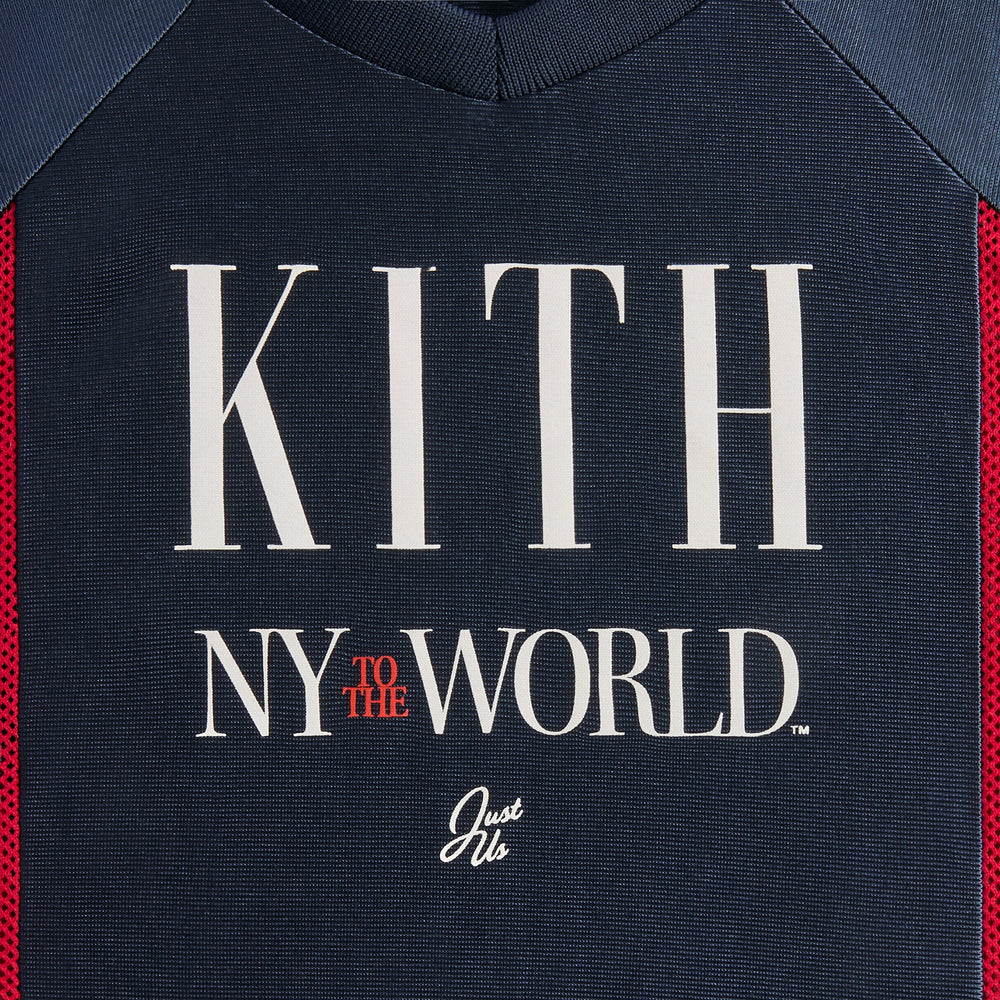Kith Baby New York to the World Faille Leon Jersey - Nocturnal | Kith Nocturnal