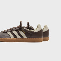 adidas Samba OG - Brown / Putty Grey / Gold Metallic | Kith Brown / Putty Grey / Gold Metallic