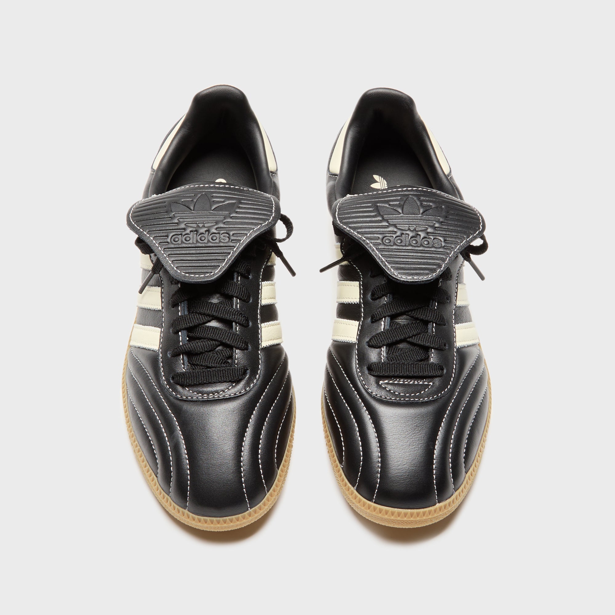adidas Samba Long Tongue - Cream White / Core Black / Gum 4 | Kith Cream White / Core Black / Gum 4