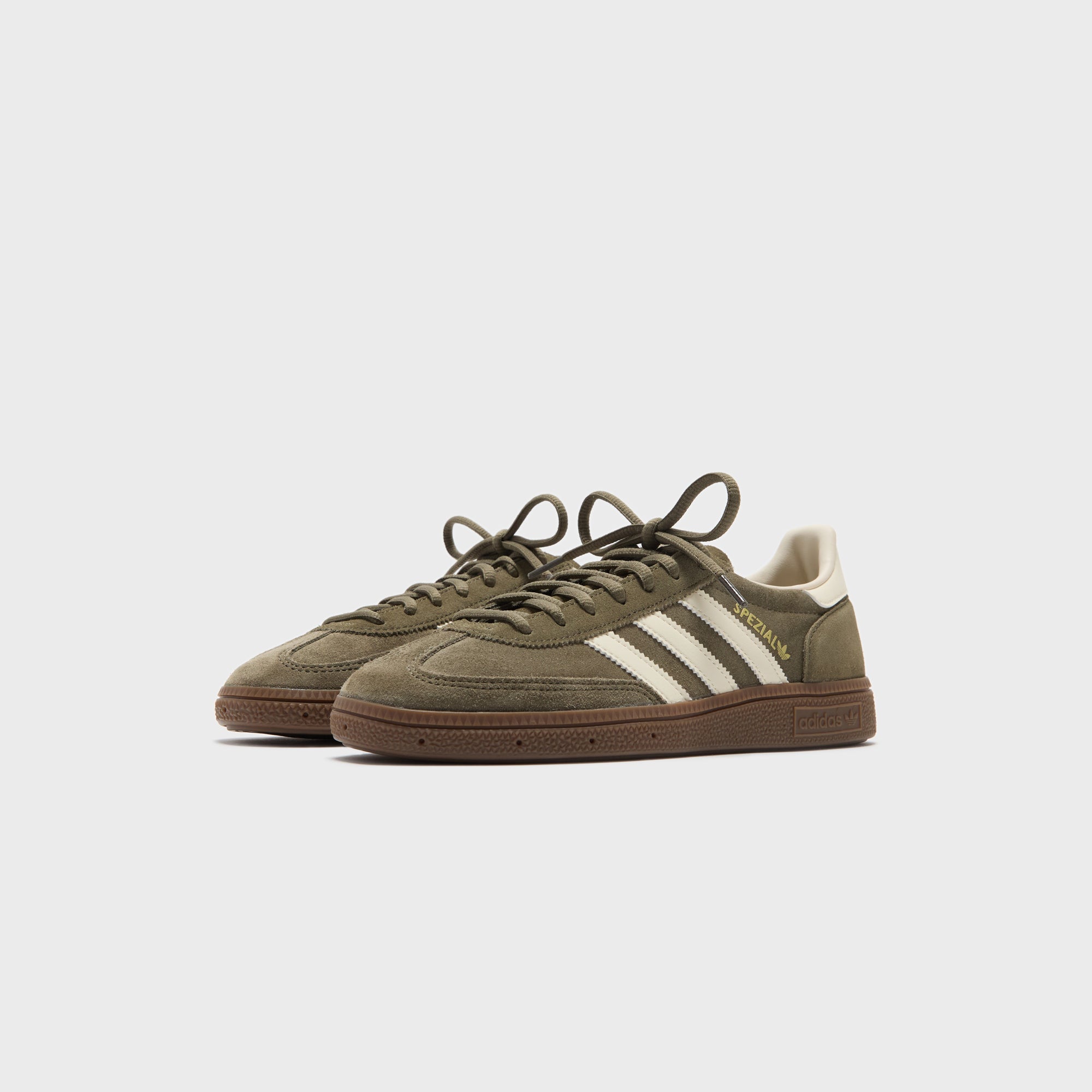adidas Handball Spezial - Olive Strata / Cream White / Gum5 | Kith Olive Strata / Cream White / Gum5