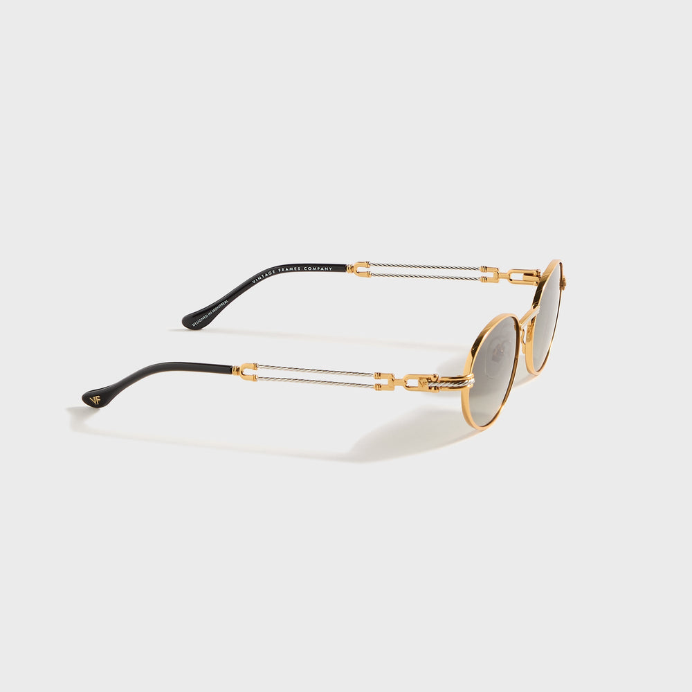 Vintage Frames Pac Double Rope Edition 18KT Two-Tone - Gold / Grey | Kith Gold / Grey