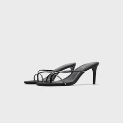 Black Suede Studio Jade 65 - Black Satin Embellished | Kith Black Satin Embellished