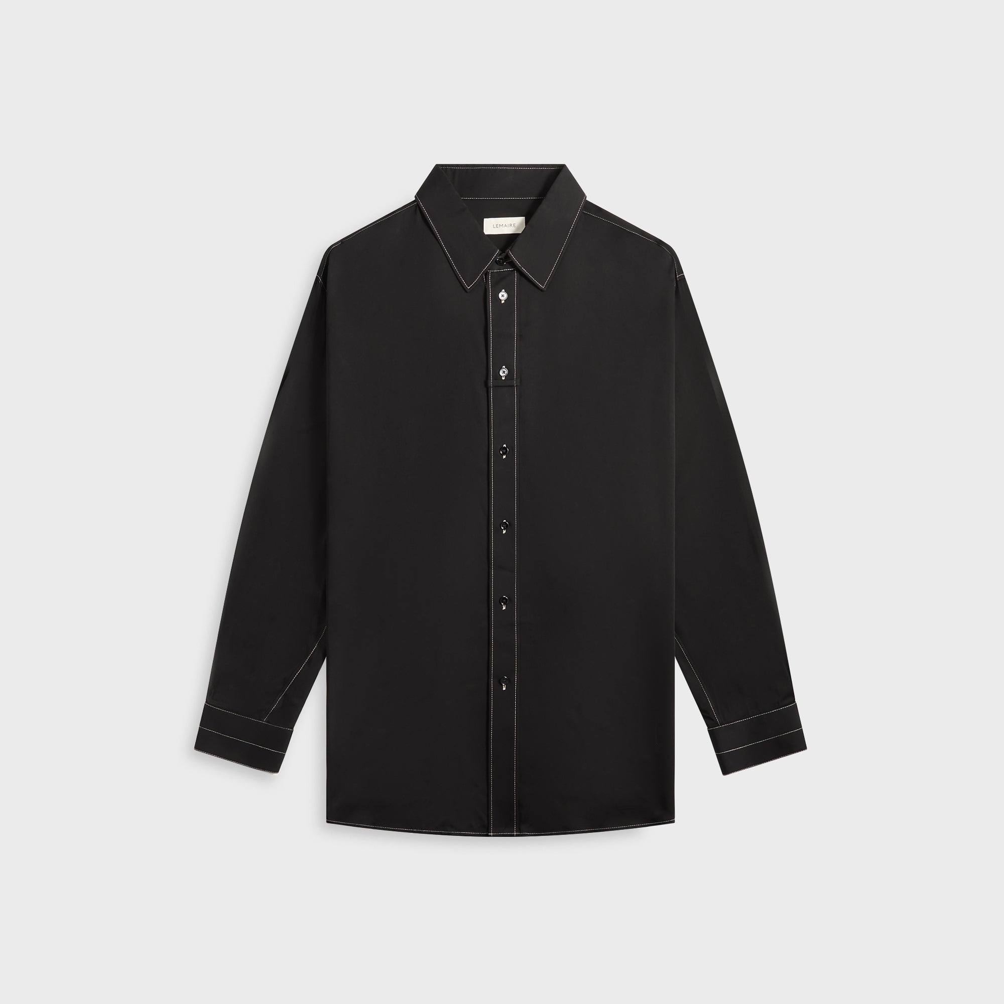Lemaire Loop Shirt - Black | Kith Black