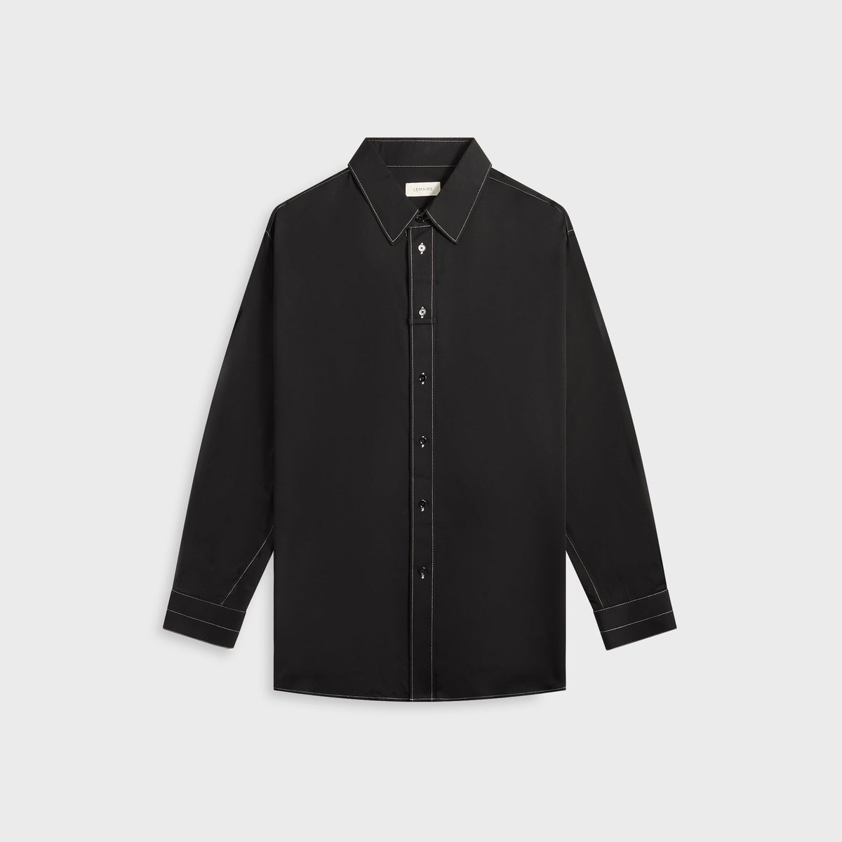 Lemaire Loop Shirt - Black | Kith Black
