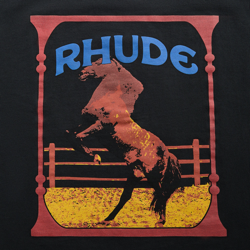 Rhude Cadre Tee - Vintage Black | Kith Vintage Black
