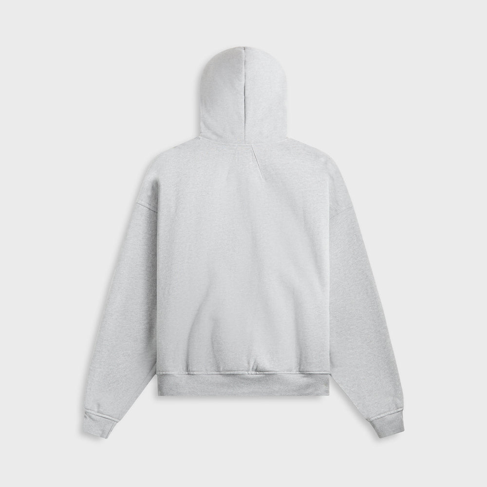 Rhude French Riviera Patch Hoodie - Heather Gray | Kith Heather Gray