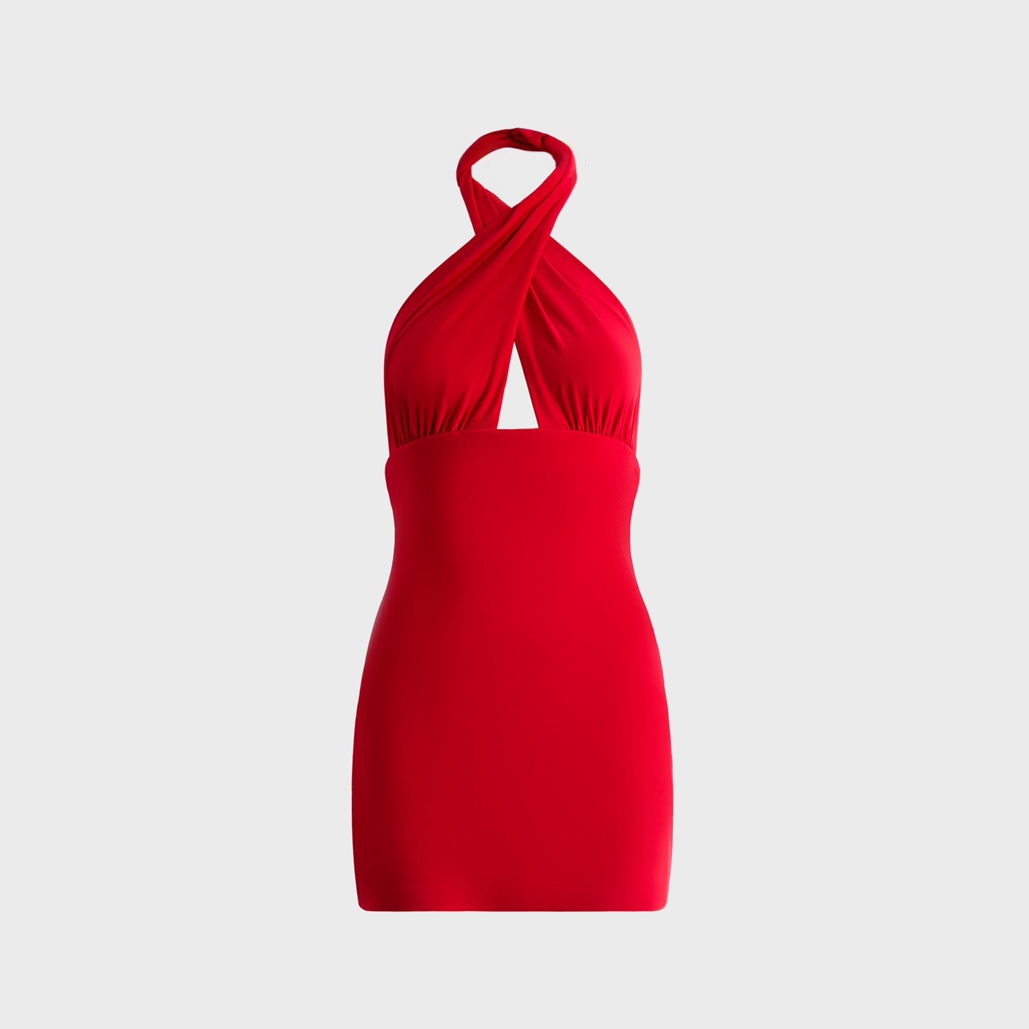 Norma Kamali Cross Halter Pickleball Dress - Tiger Red | Kith Tiger Red
