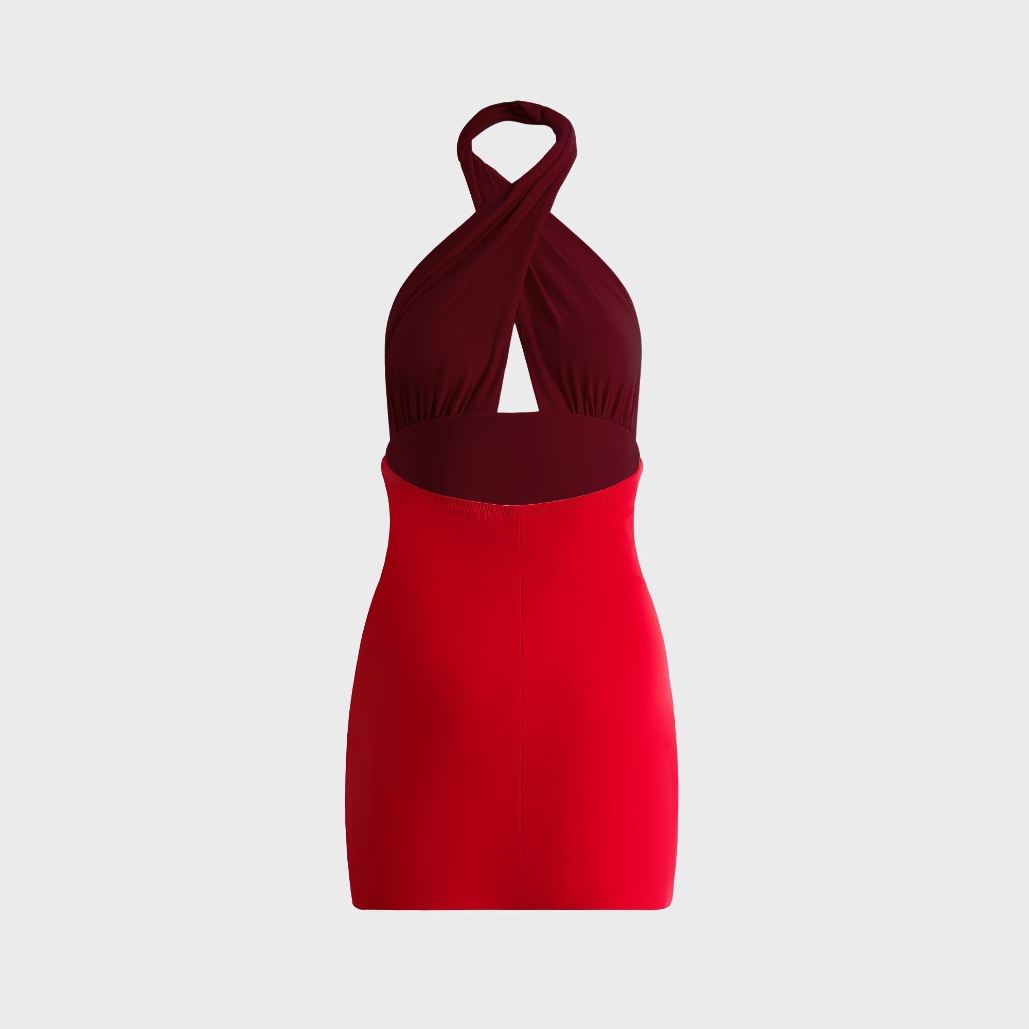 Norma Kamali Cross Halter Pickleball Dress - Tiger Red | Kith Tiger Red