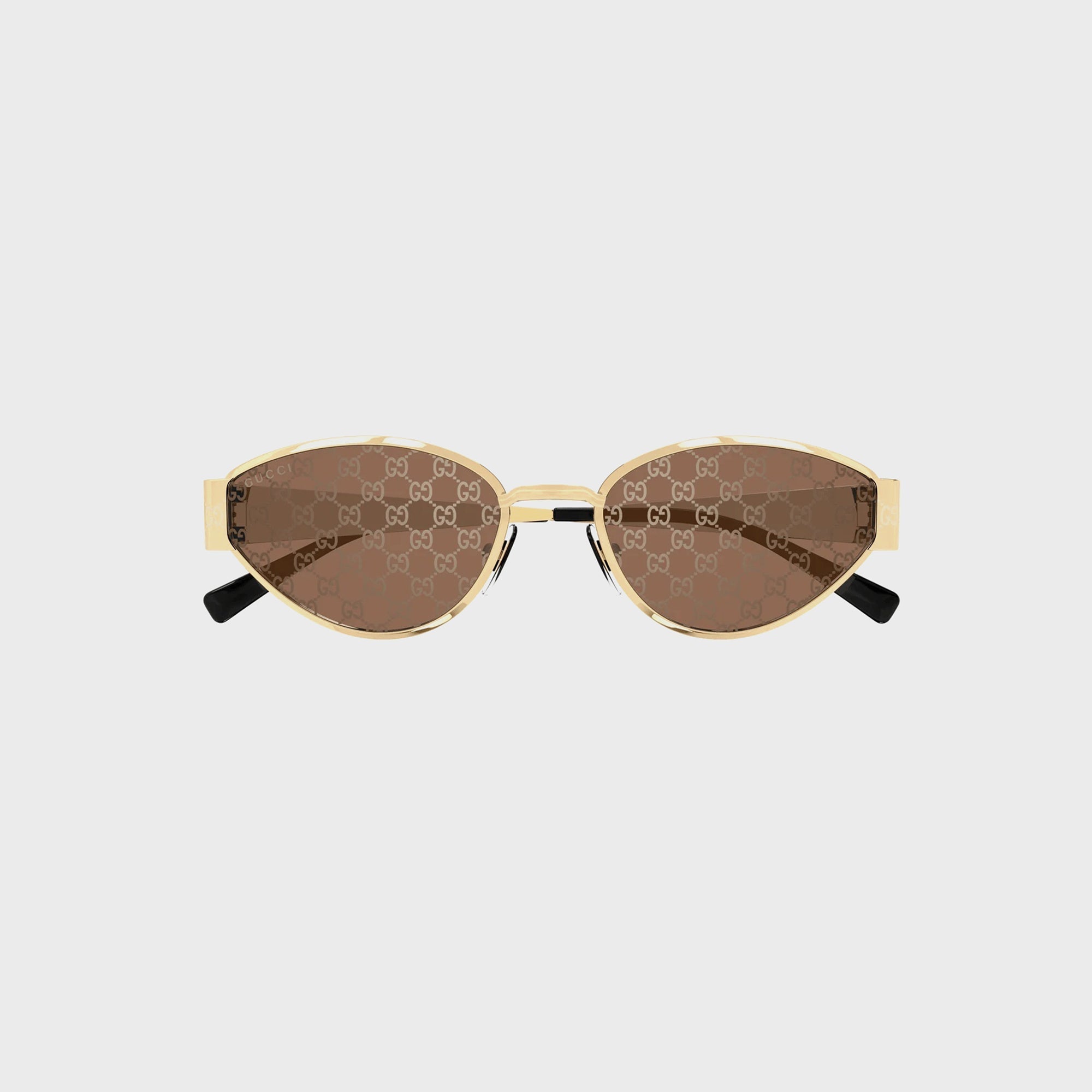 Gucci GG All-Over Logo Metal Frames 53S - Gold | Kith Gold