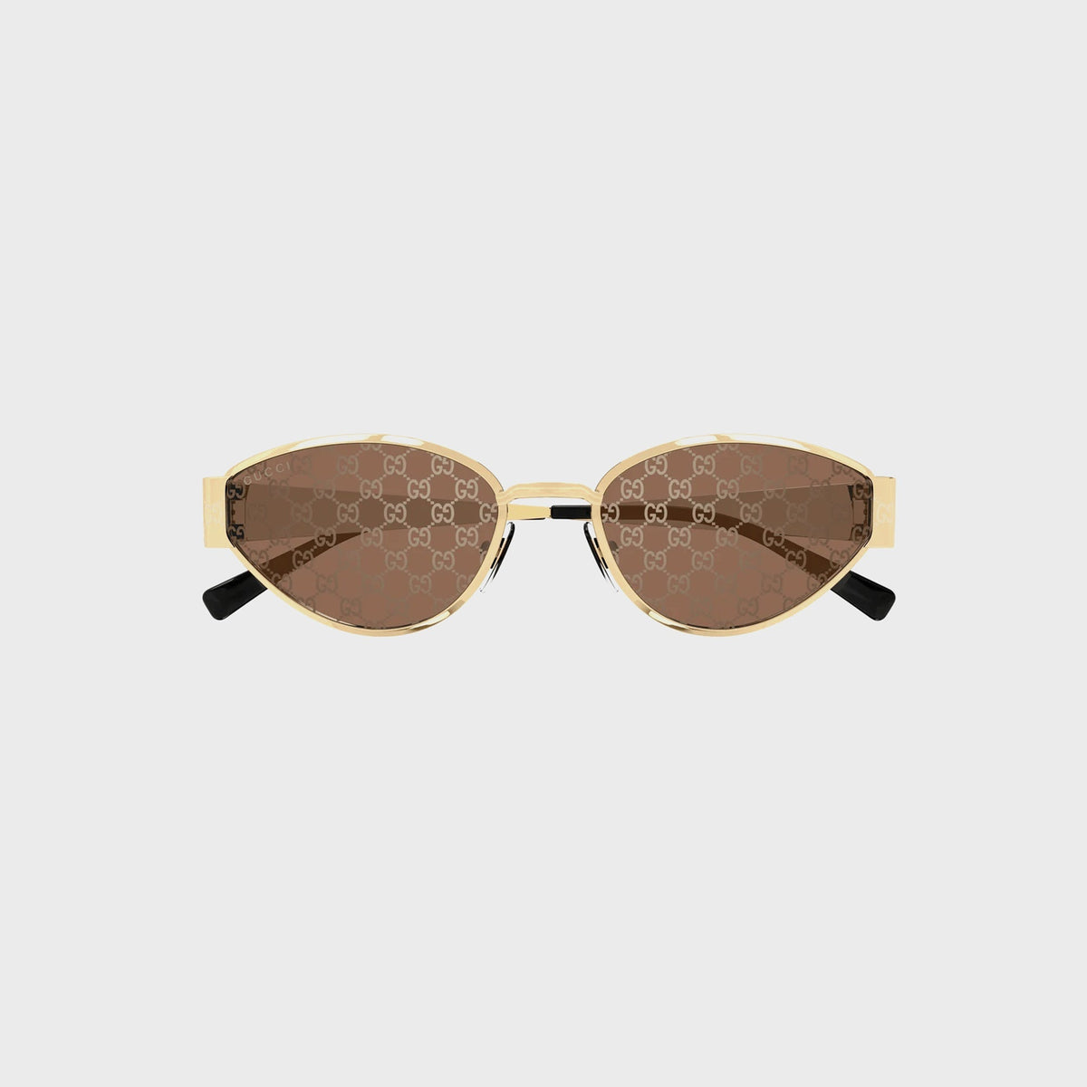 Gucci GG All-Over Logo Metal Frames 53S - Gold | Kith Gold