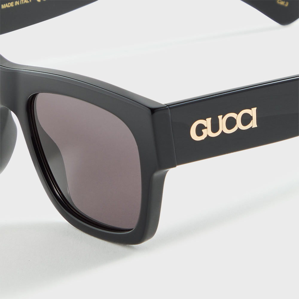Gucci Rectangle Frames - Black | Kith Black