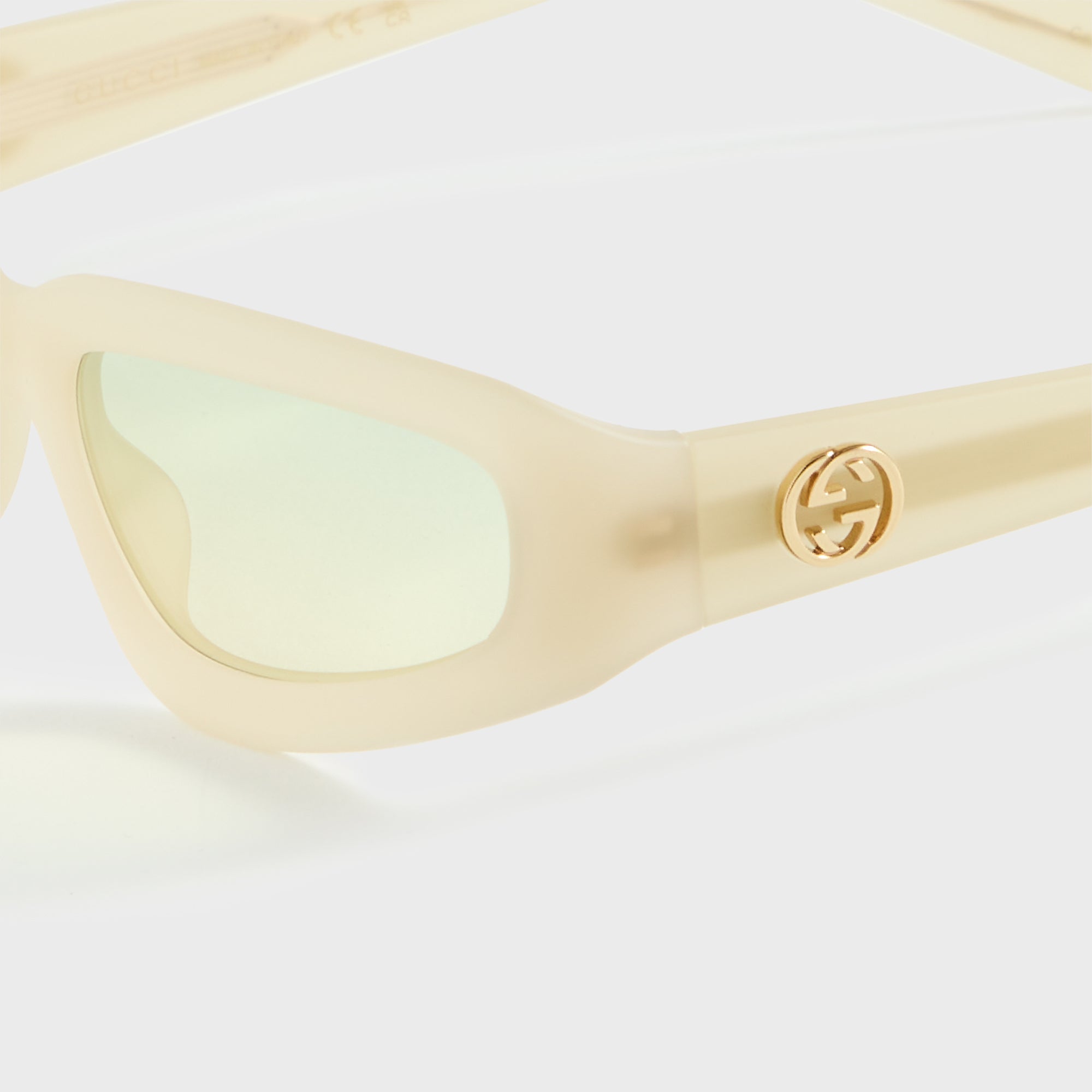 Gucci Rectangle Frames - Yellow | Kith Yellow