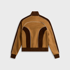 Casablanca Chenille Panelled Track Jacket - Beige | Kith Beige