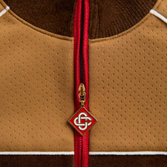 Casablanca Chenille Panelled Track Jacket - Beige | Kith Beige