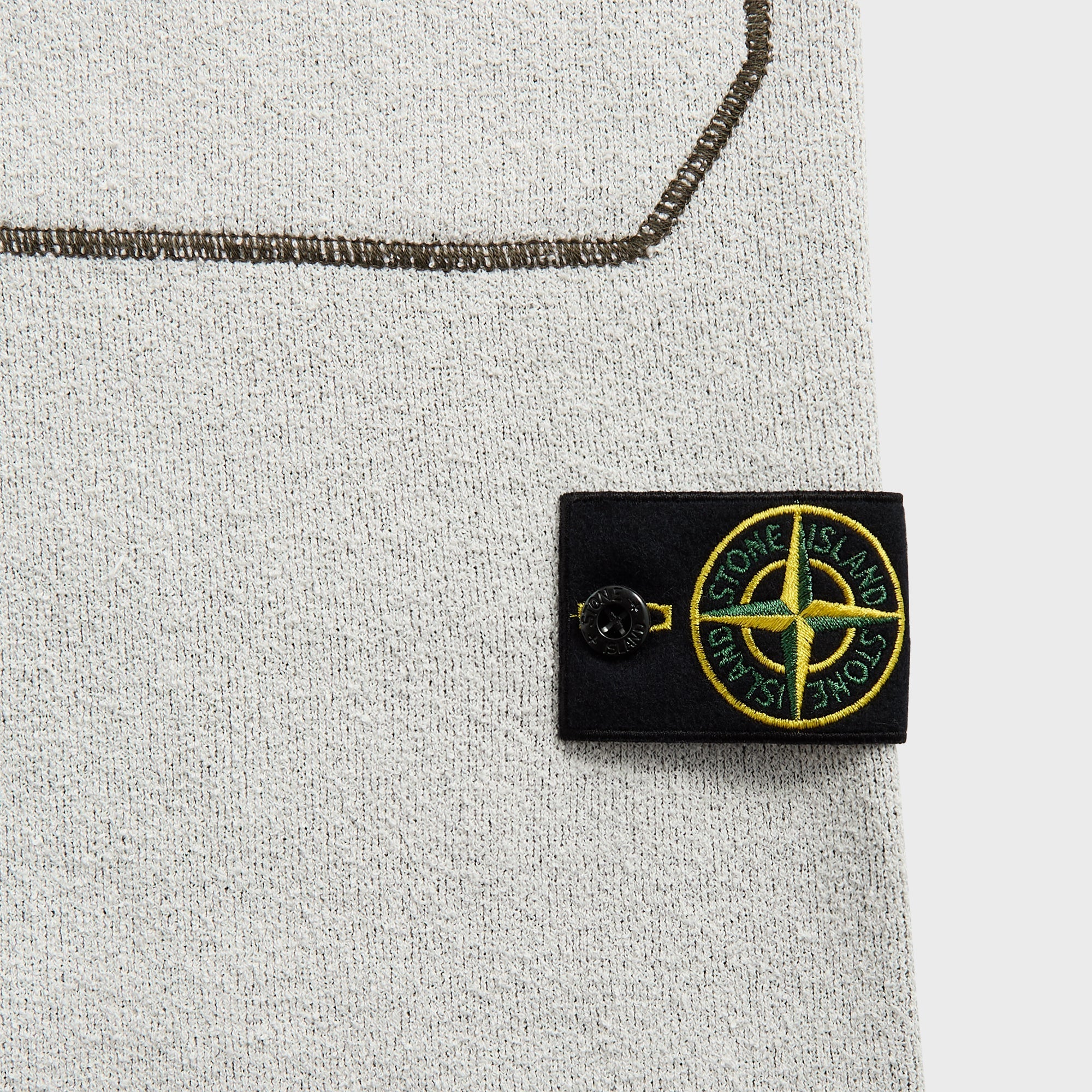 Stone Island Double Face Bi-Color Cotton Nylon Shorts - Ivory | Kith Ivory