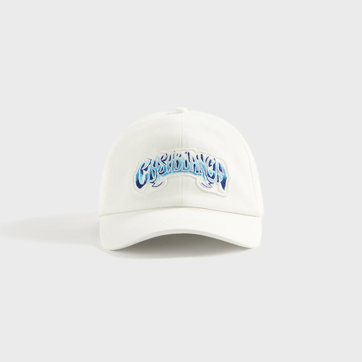 Casablanca Blue Gradient Fade Logo Patch Cap - White | Kith White