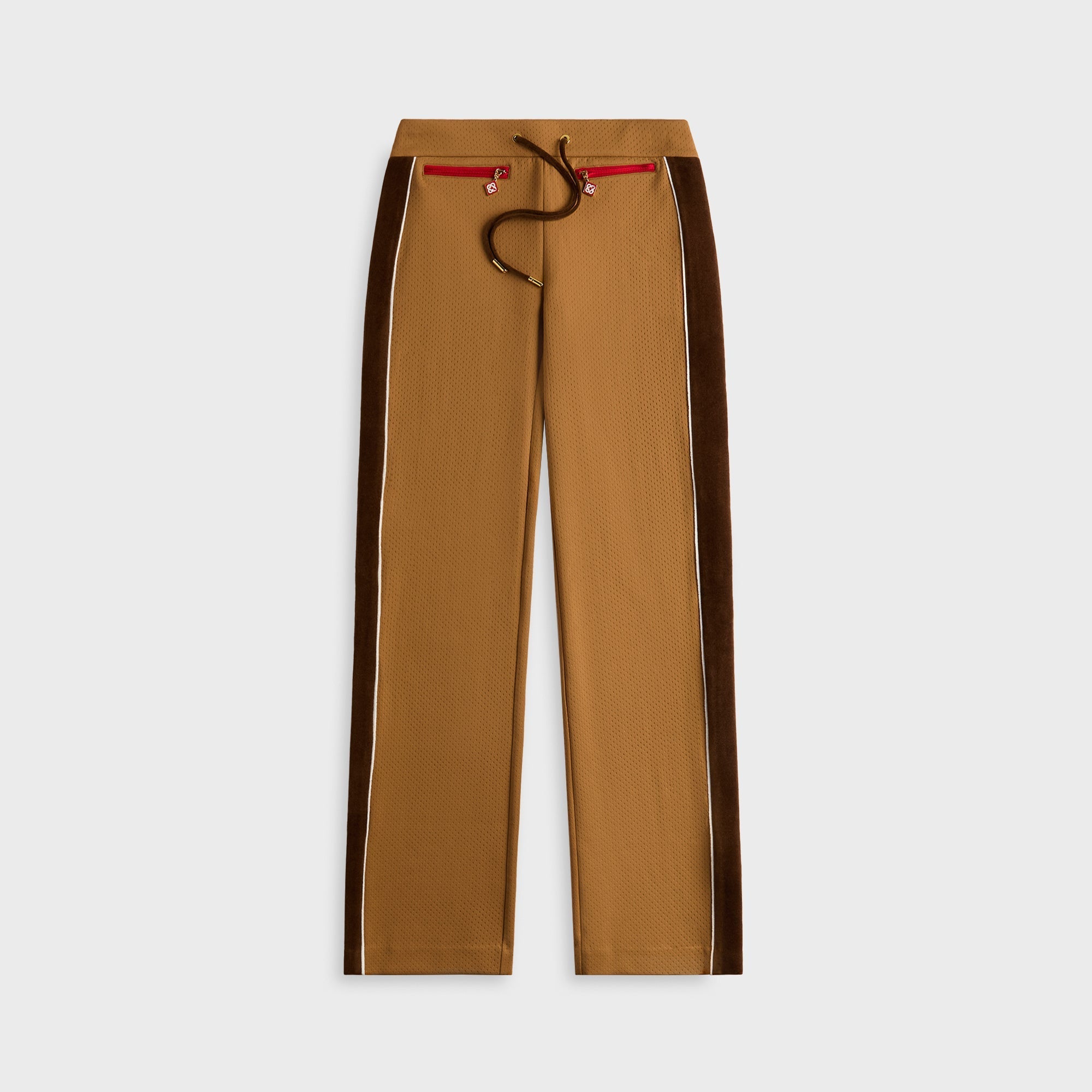 Casablanca Chenille Panelled Track Pant - Beige | Kith Beige