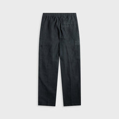 Stone Island Diagonal Linen Garment Dyed Ghost Piece Trousers - Navy B | Kith Navy Blue