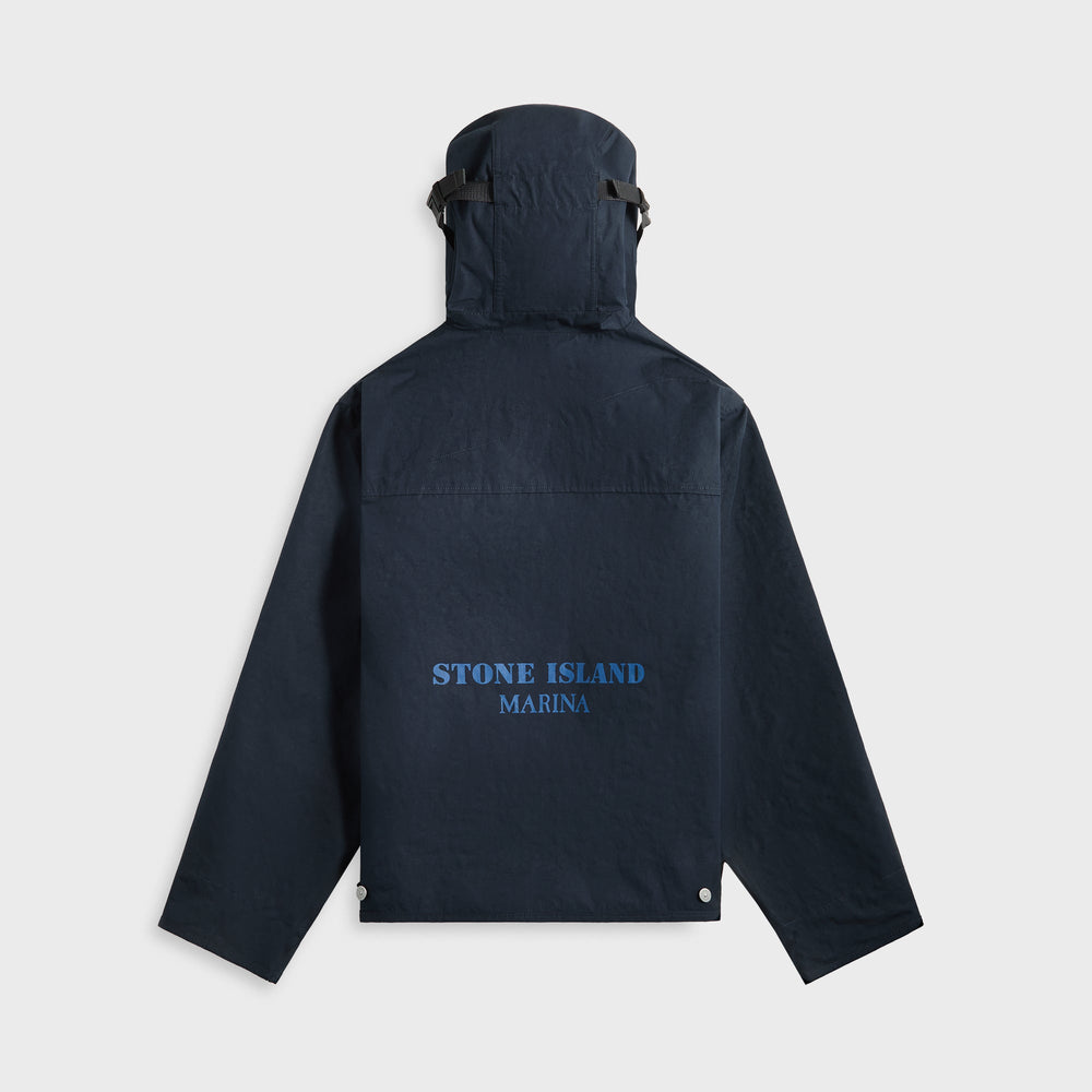 Stone Island Aluminum Tela Marina Short Parka - Navy Blue | Kith Navy Blue
