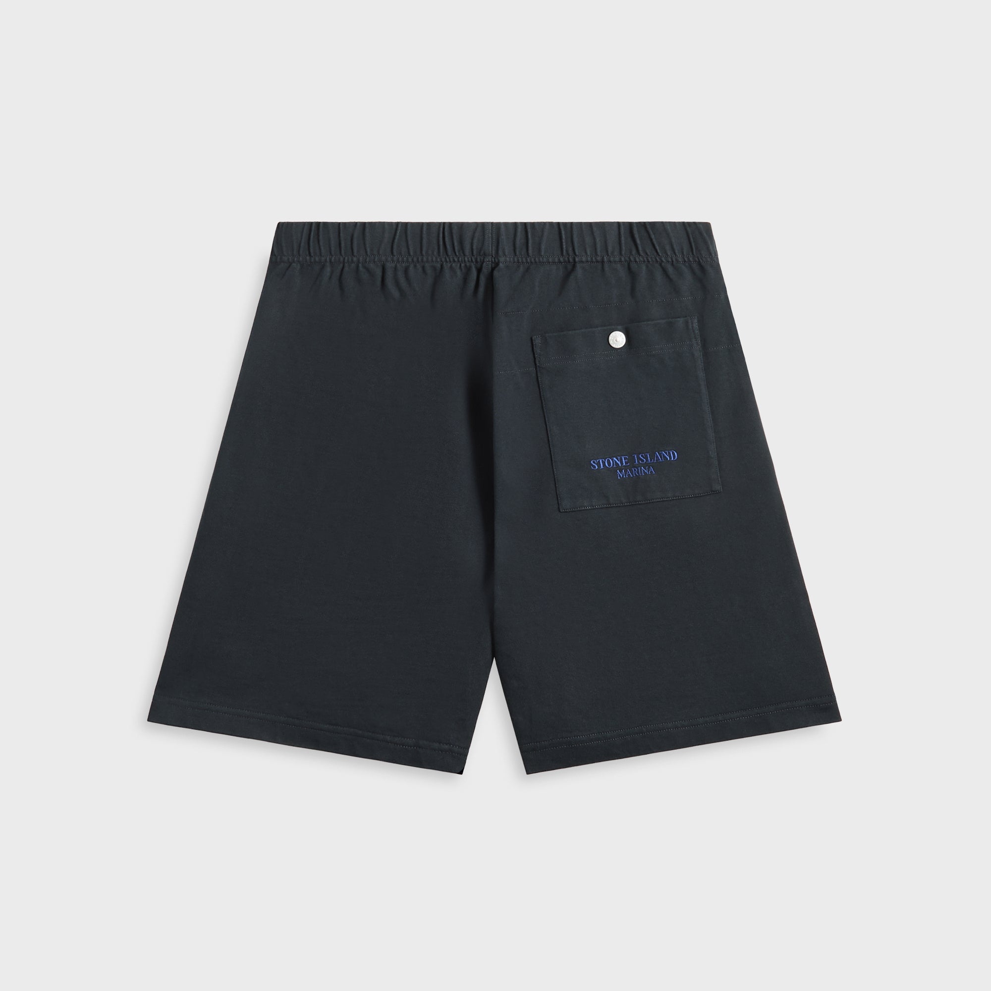 Stone Island Combed Organic Cotton Short - Navy | Kith Navy