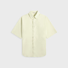 Auralee Washed Finx Twill Big Half Sleeved Shirt - Light Green | Kith Light Green