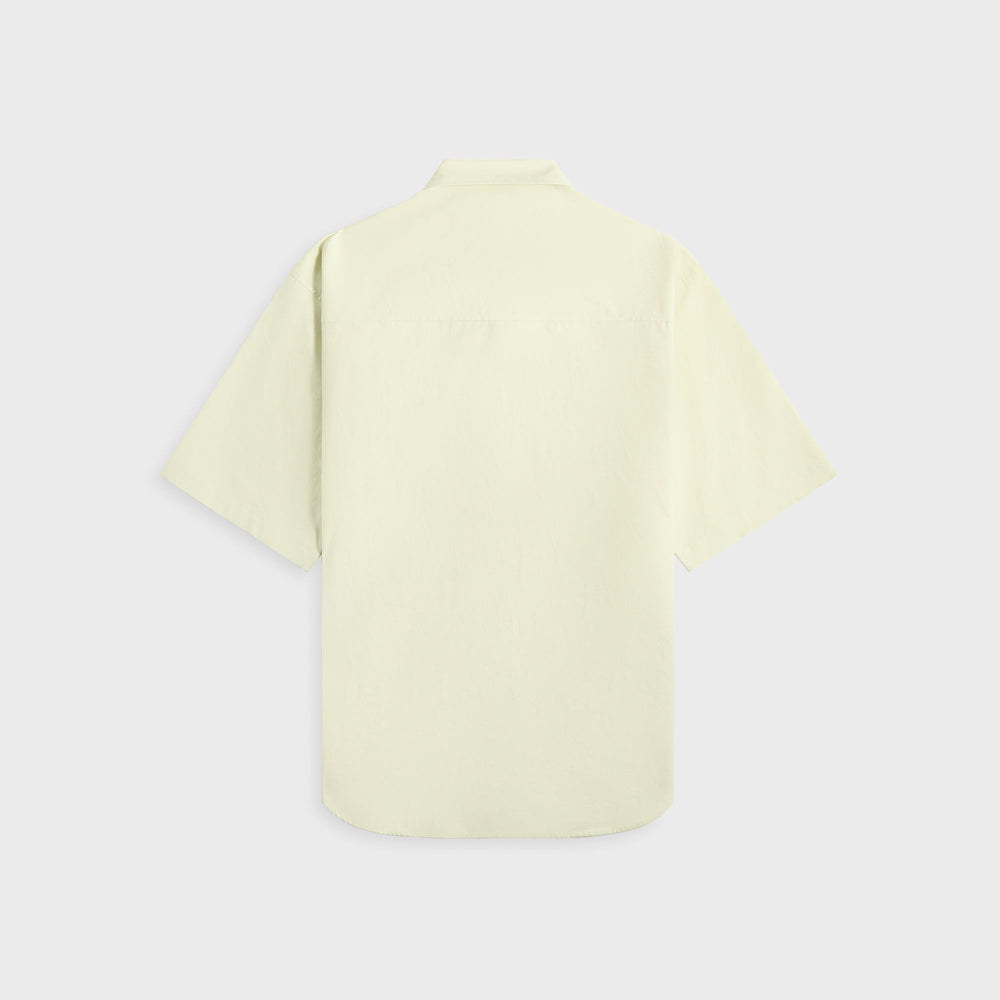 Auralee Washed Finx Twill Big Half Sleeved Shirt - Light Green | Kith Light Green