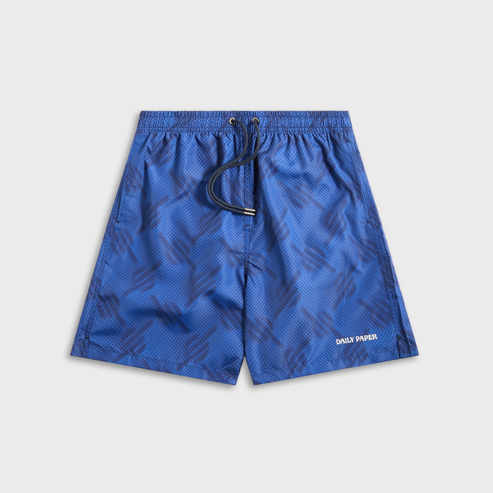 Daily Paper Dotted Monogram Swimshorts - True Blue | Kith True Blue