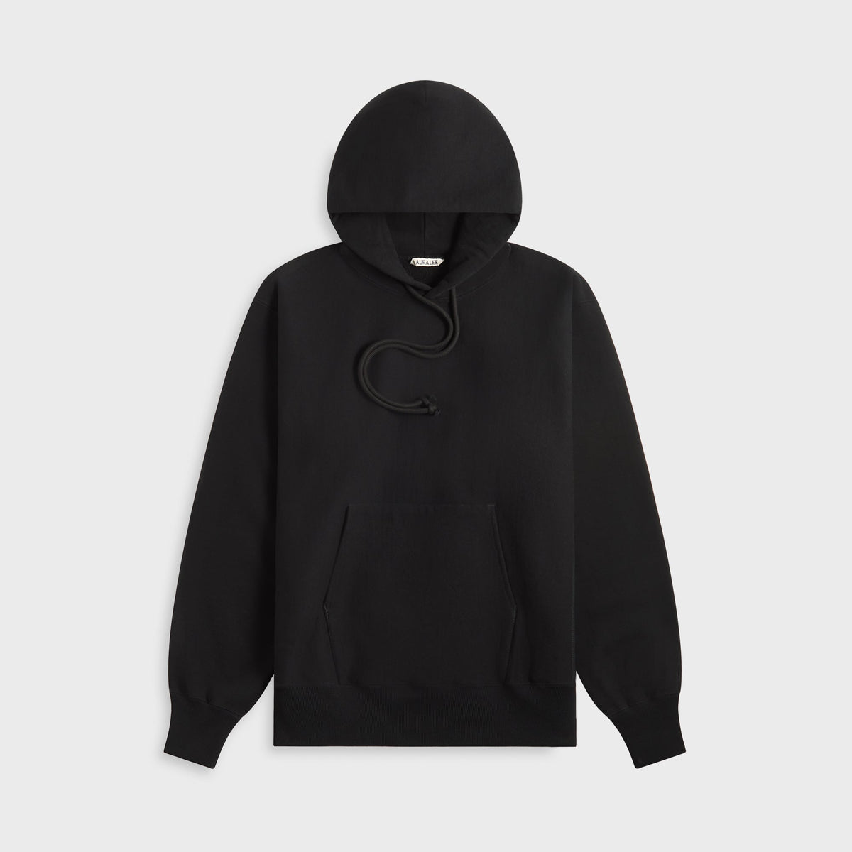Auralee Smooth Soft BD Sweat P/O Parka - Black | Kith Black