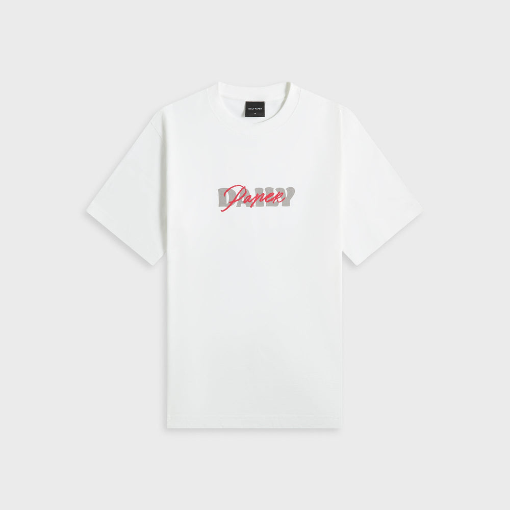 Daily Paper Overwritten Tee - White | Kith White