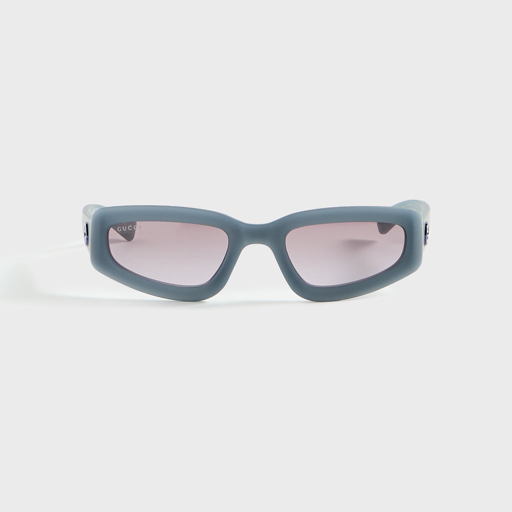 Gucci Rectangle Frames - Grey | Kith Grey