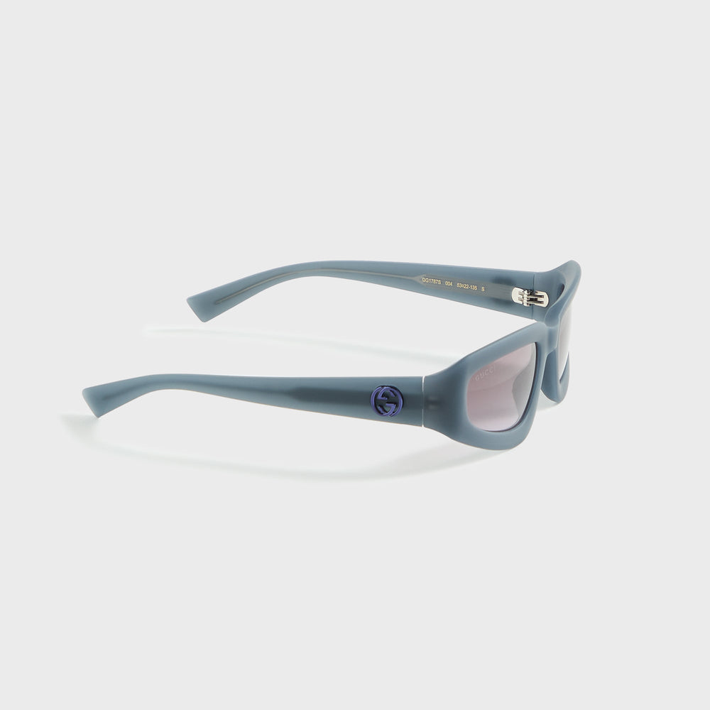 Gucci Rectangle Frames - Grey | Kith Grey