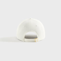 Casablanca Gothic Green Logo Patch Cap - White | Kith White