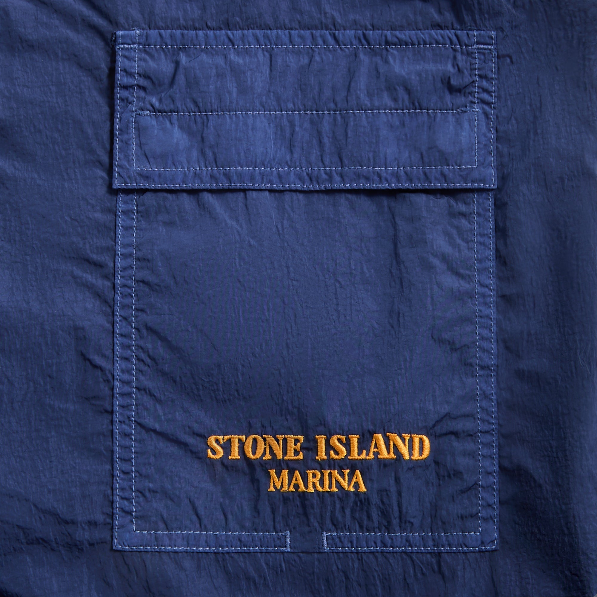 Stone Island Shorts - Blue Marine | Kith Blue Marine
