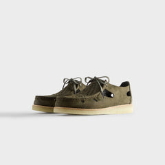 8th St by Ronnie Fieg for Clarks Originals Brixham - Olive Combi | Kith Olive Combi