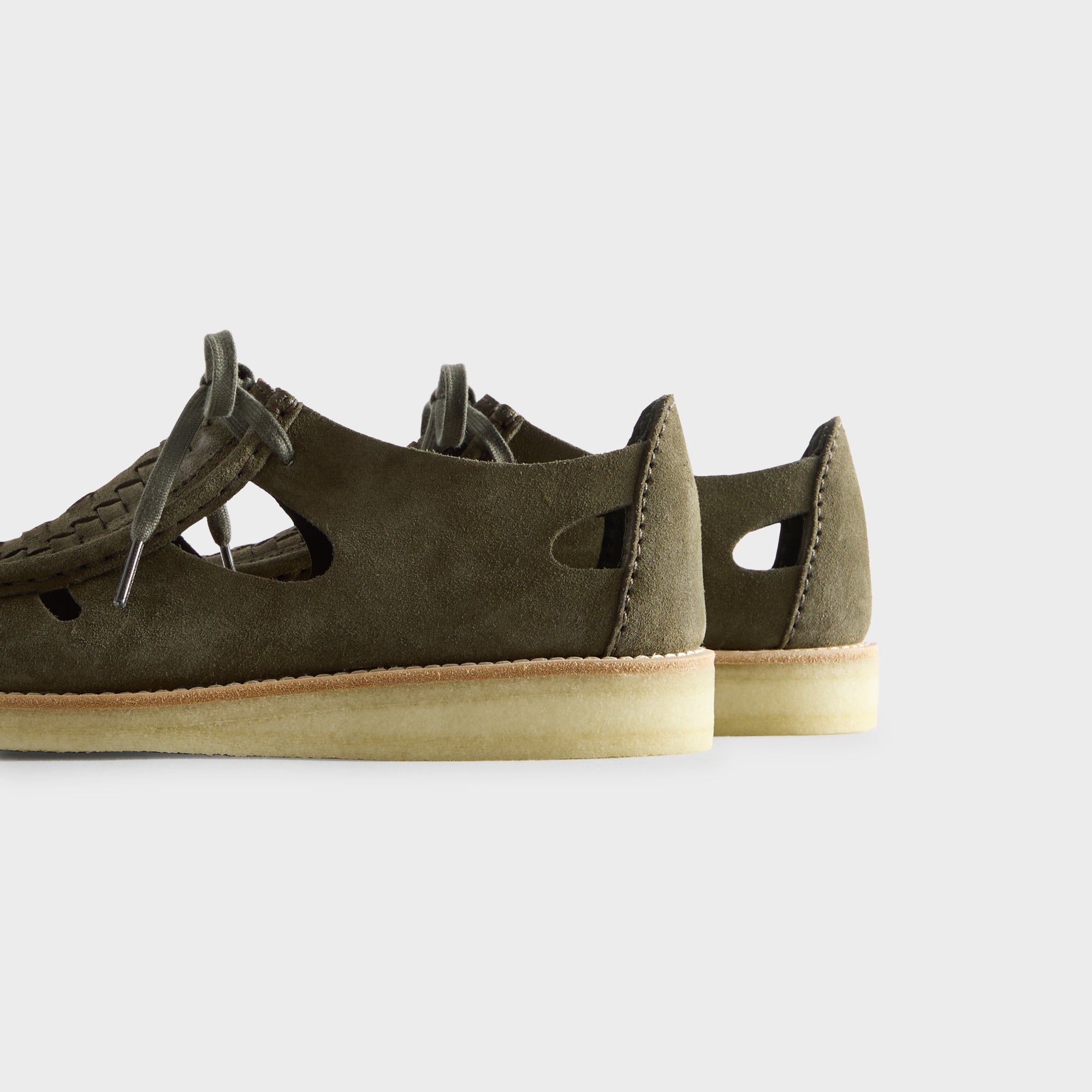 8th St by Ronnie Fieg for Clarks Originals Brixham - Olive Combi | Kith Olive Combi