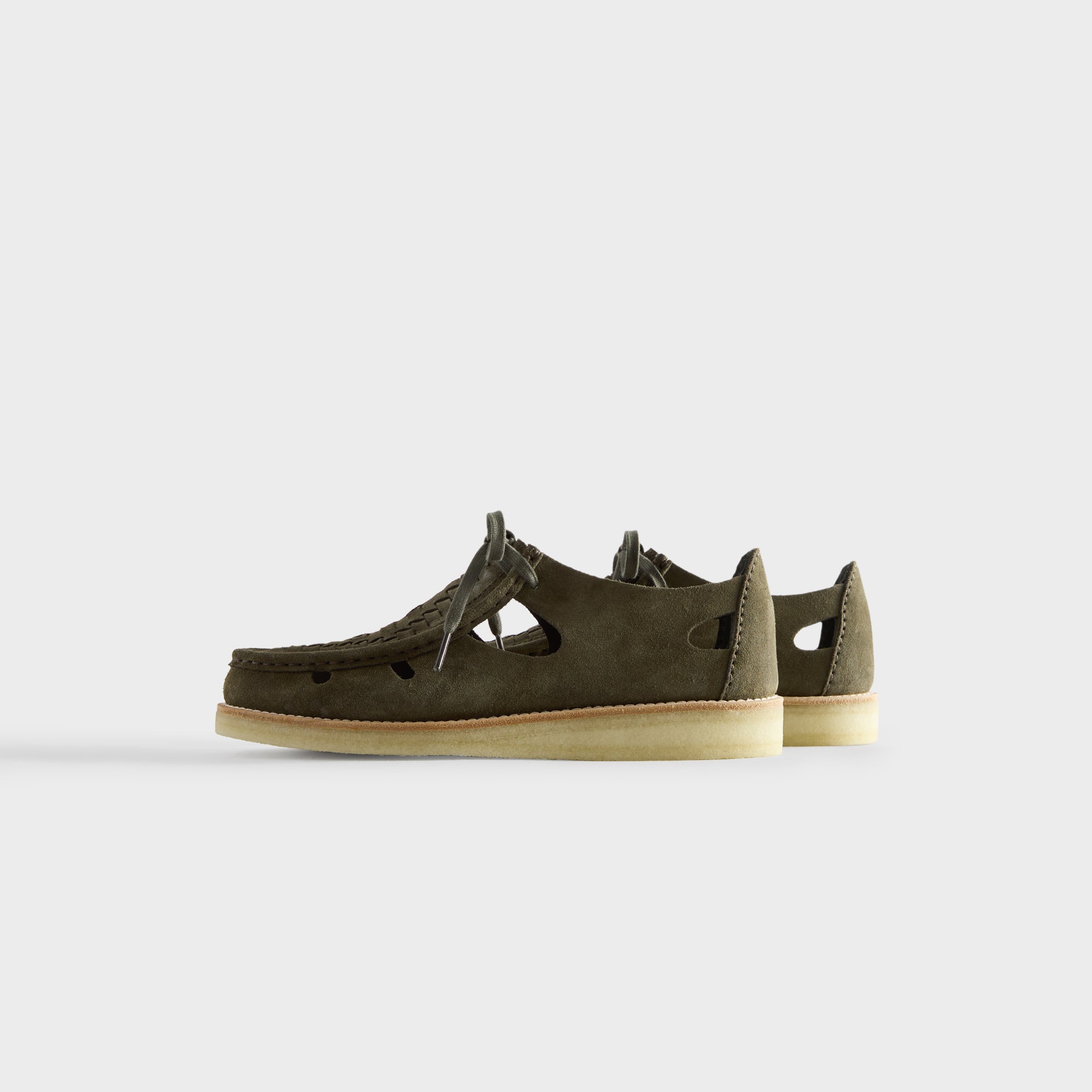 8th St by Ronnie Fieg for Clarks Originals Brixham - Olive Combi | Kith Olive Combi