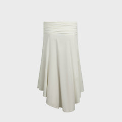 Soffiano Skirt - Ivory | Kith Ivory