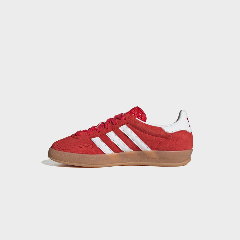 adidas Kids Gazelle Indoor - Better Scarlet / White / Gum 2 | Kith Better Scarlet / White / Gum 2