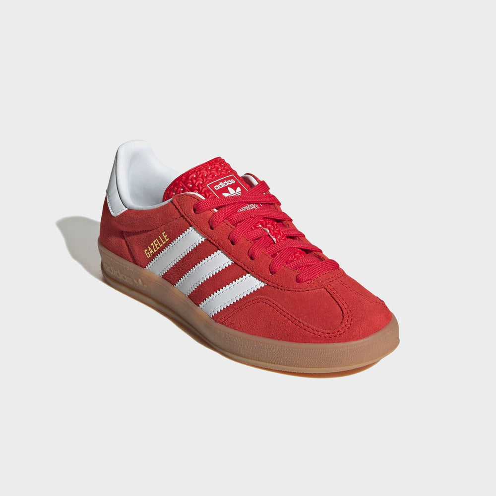 adidas Kids Gazelle Indoor - Better Scarlet / White / Gum 2 | Kith Better Scarlet / White / Gum 2