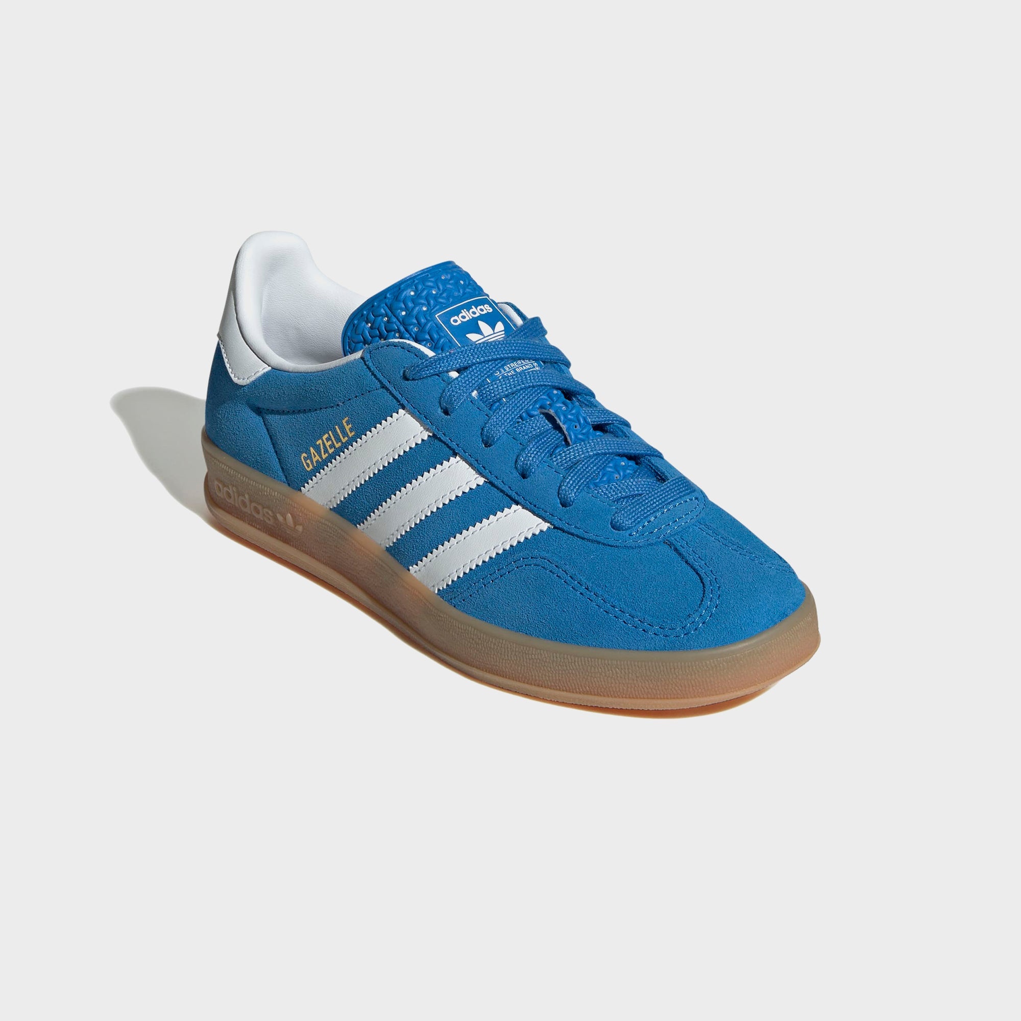 adidas Kids Gazelle Indoor - Bluebird / White / Gum 2 | Kith Bluebird / White / Gum 2