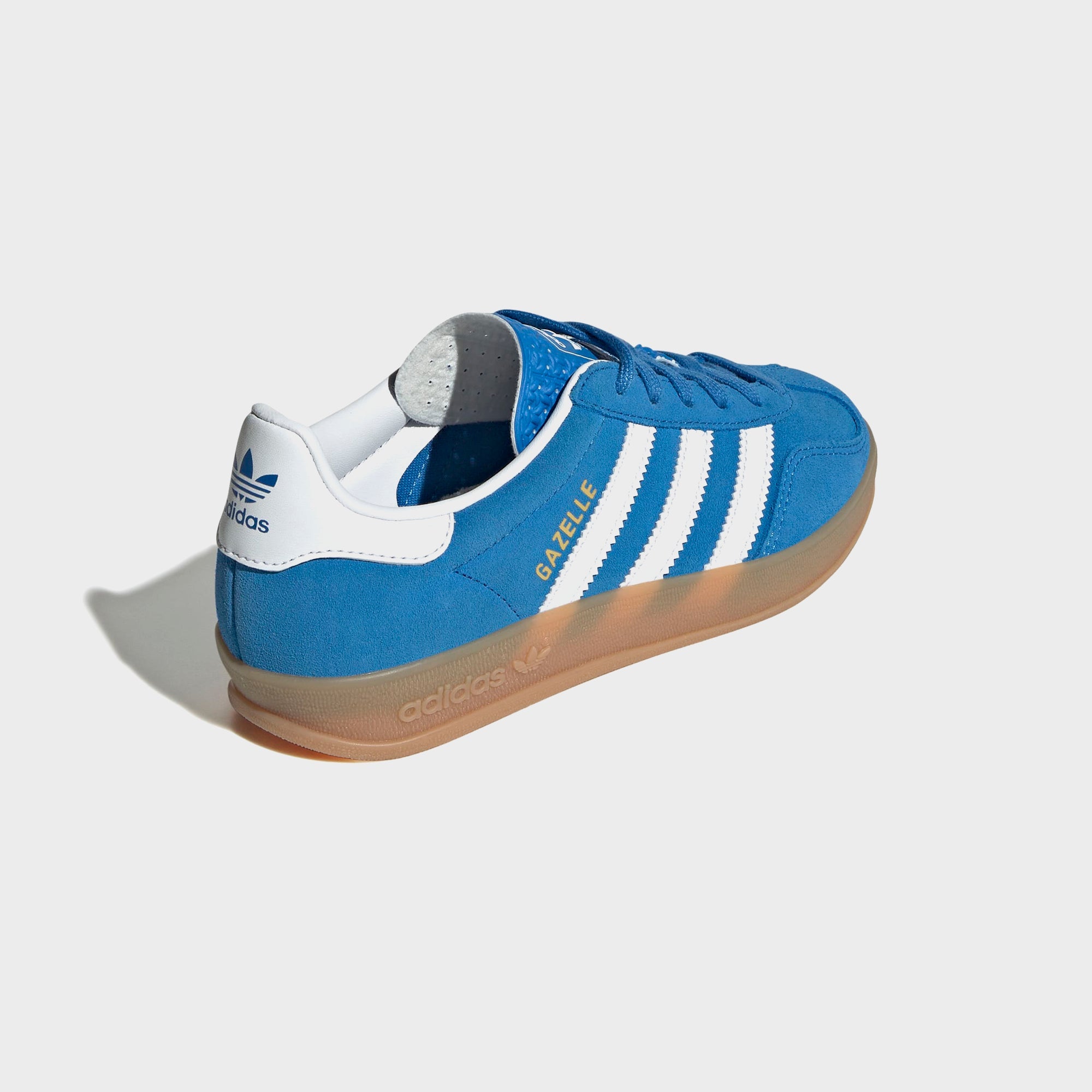 adidas Kids Gazelle Indoor - Bluebird / White / Gum 2 | Kith Bluebird / White / Gum 2