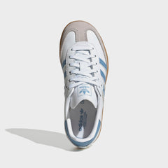 adidas Kids Samba OG - Cloud White / Ash Blue / Gum | Kith Cloud White / Ash Blue / Gum